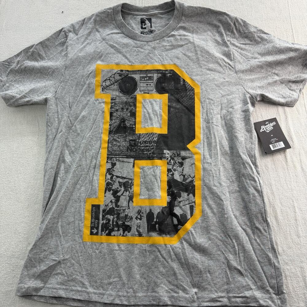 Brooklyn’s Own Rocawear T Shirt BK BLOCK Extra Large Streetwear Hip hop NWT